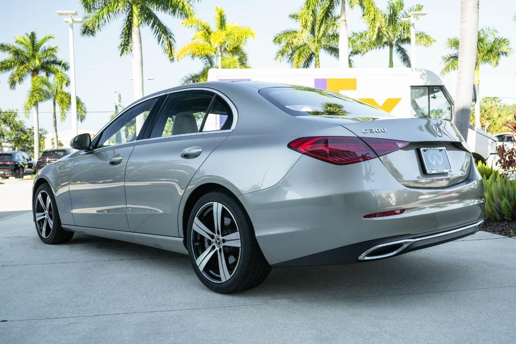 used 2022 Mercedes-Benz C-Class car, priced at $33,547