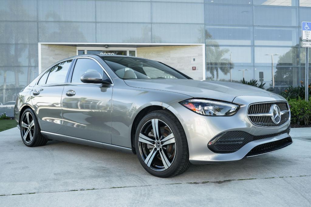 used 2022 Mercedes-Benz C-Class car, priced at $33,547