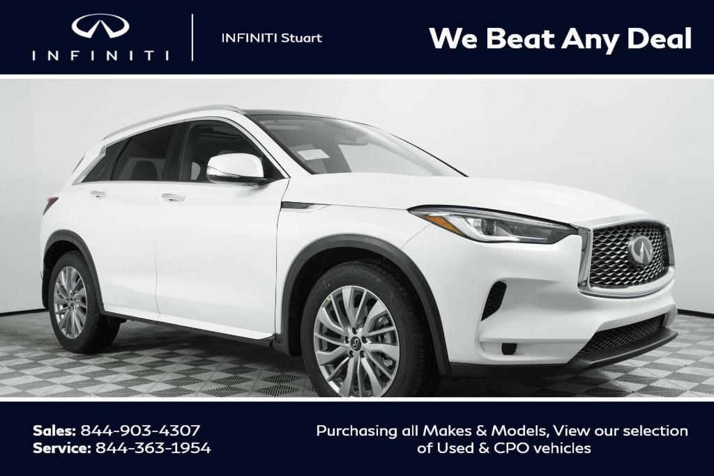 new 2025 INFINITI QX50 car, priced at $48,770