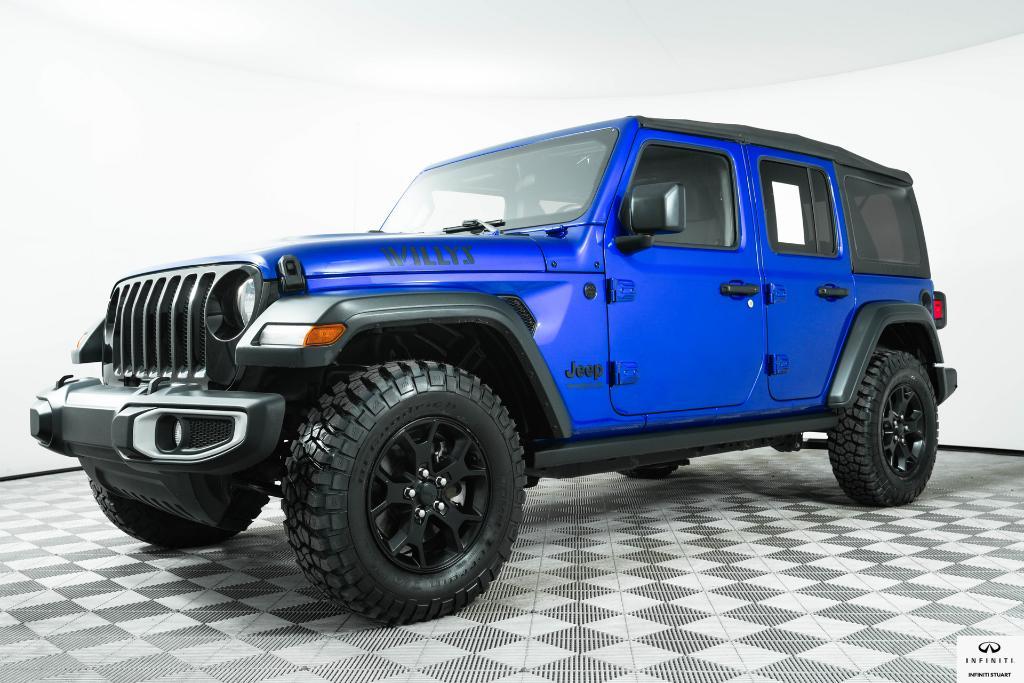 used 2020 Jeep Wrangler Unlimited car, priced at $28,600