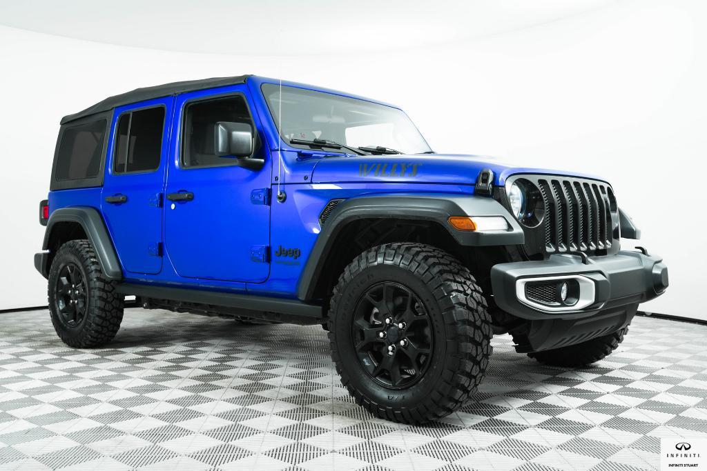 used 2020 Jeep Wrangler Unlimited car, priced at $30,441