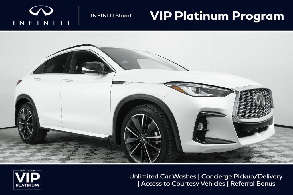 used 2025 INFINITI QX55 car, priced at $40,026