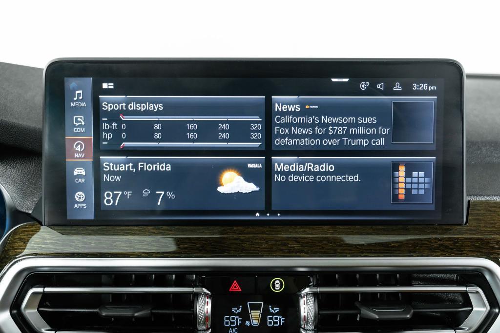 used 2022 BMW X4 car, priced at $37,950