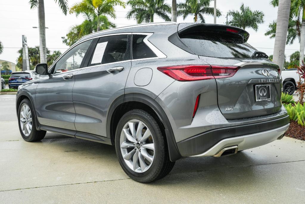 used 2022 INFINITI QX50 car, priced at $29,850