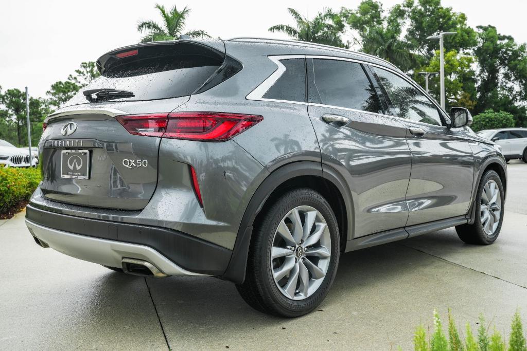 used 2022 INFINITI QX50 car, priced at $29,850