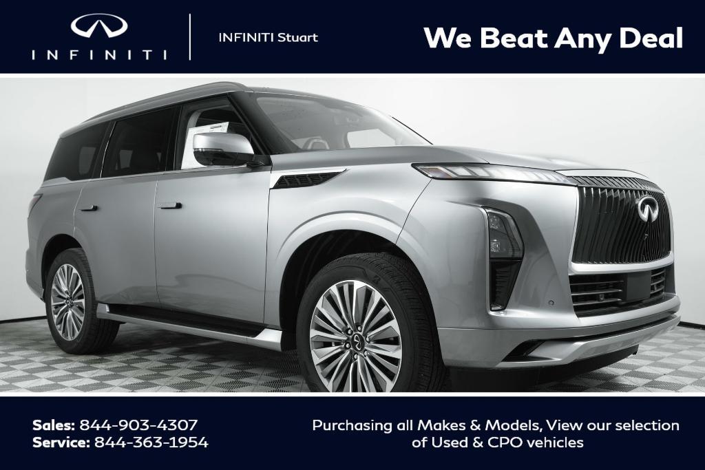 new 2025 INFINITI QX80 car, priced at $105,840