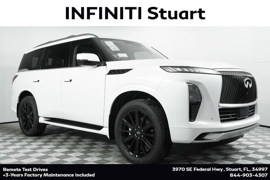 new 2025 INFINITI QX80 car, priced at $108,335