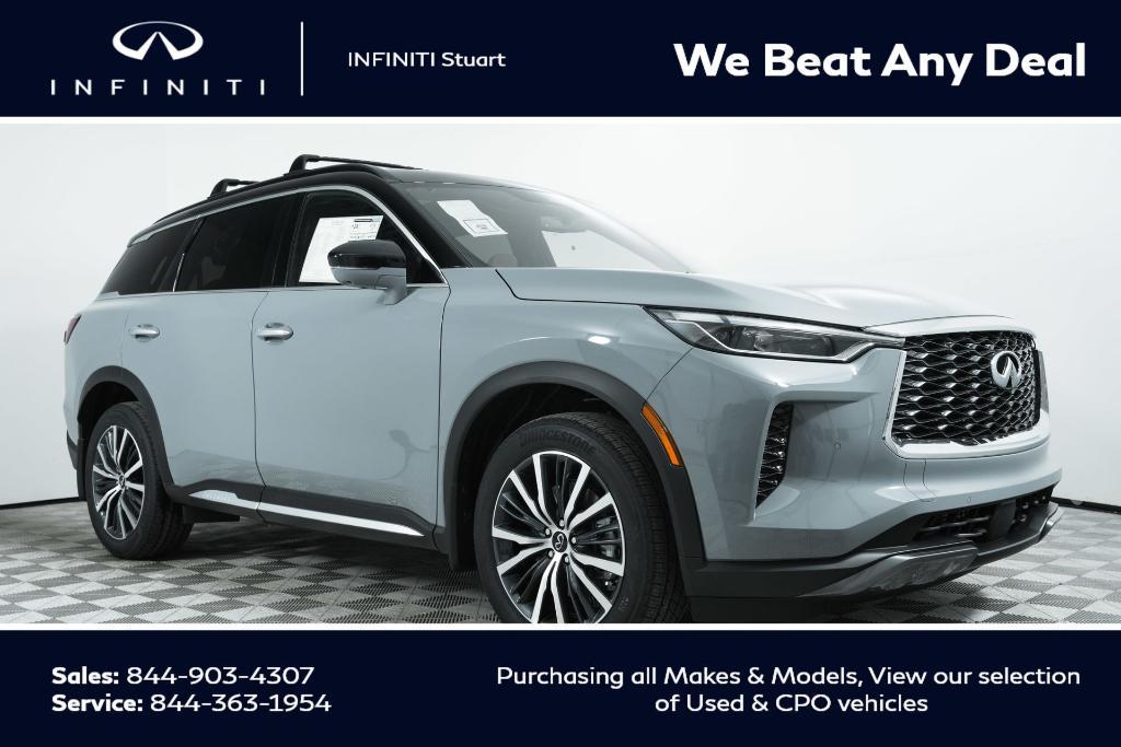 new 2025 INFINITI QX60 car, priced at $69,050