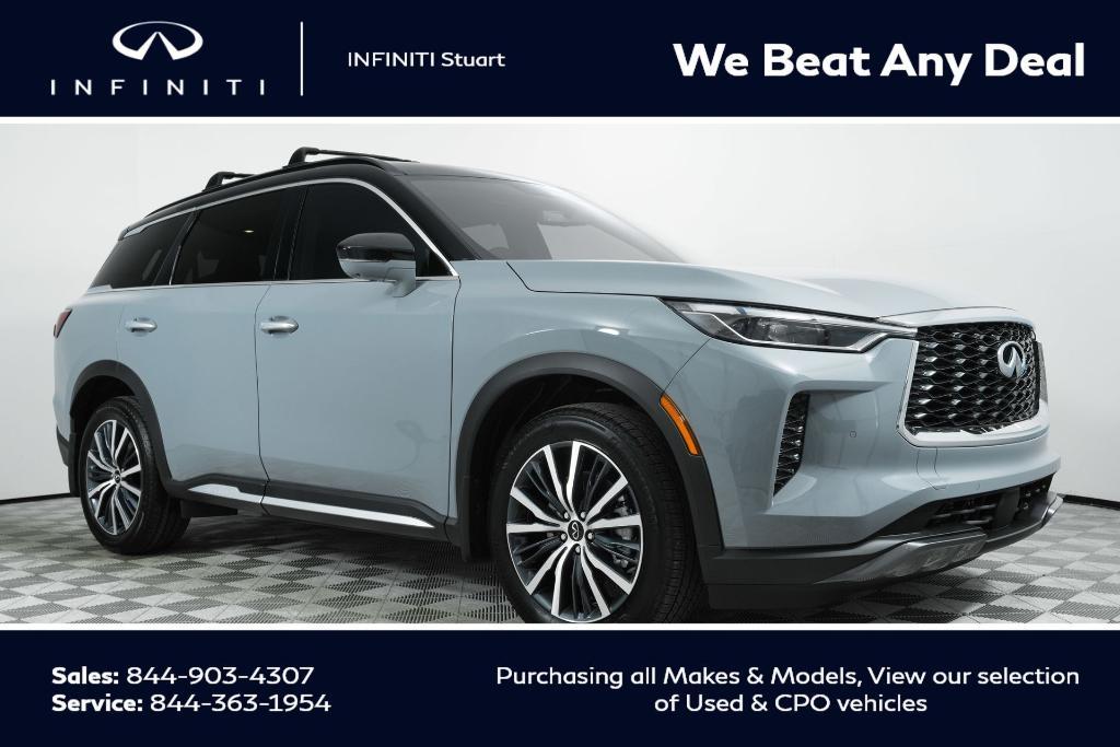 new 2025 INFINITI QX60 car, priced at $69,050