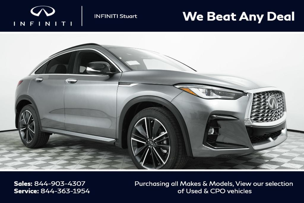 new 2025 INFINITI QX55 car, priced at $51,585