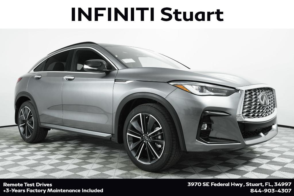 new 2025 INFINITI QX55 car, priced at $49,085