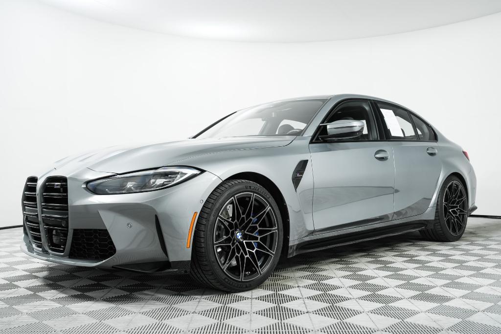 used 2023 BMW M3 car, priced at $81,301