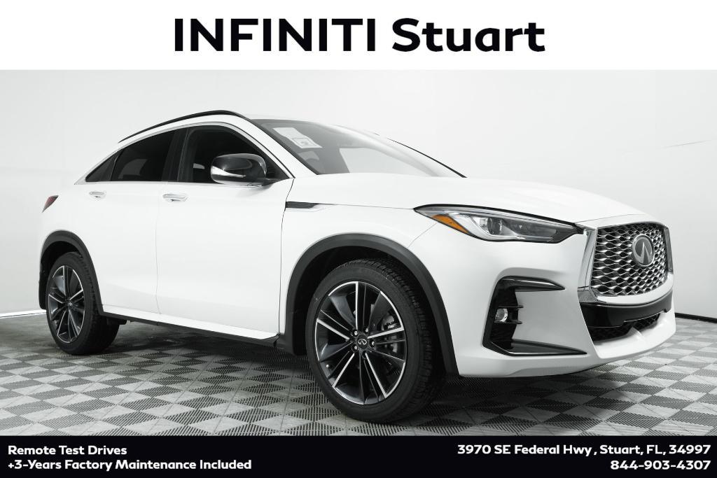 new 2025 INFINITI QX55 car, priced at $52,485