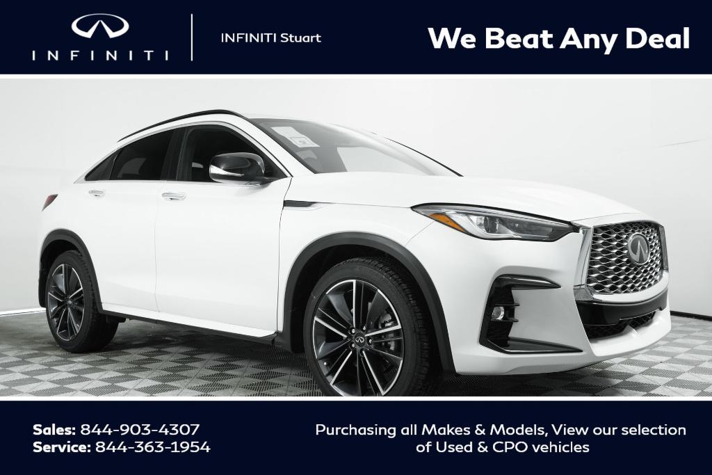 new 2025 INFINITI QX55 car, priced at $52,485