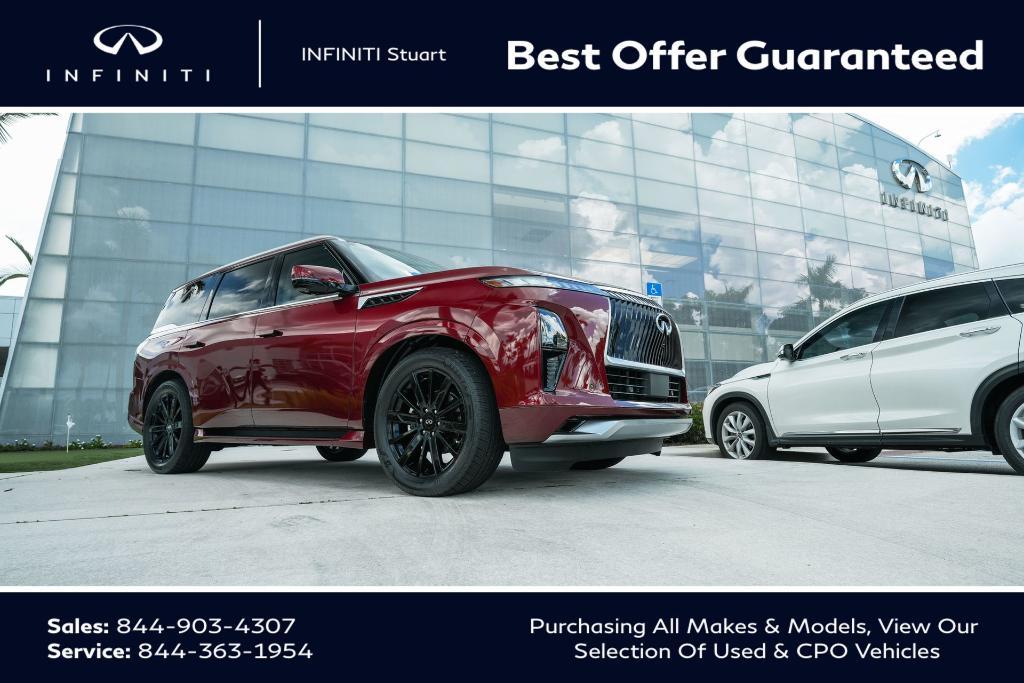 new 2025 INFINITI QX80 car, priced at $80,141