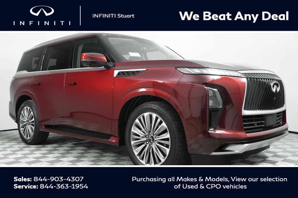 new 2025 INFINITI QX80 car, priced at $89,895
