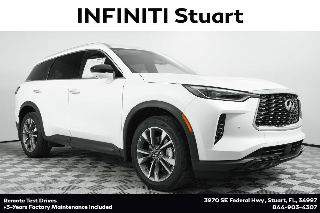 new 2025 INFINITI QX60 car, priced at $59,080