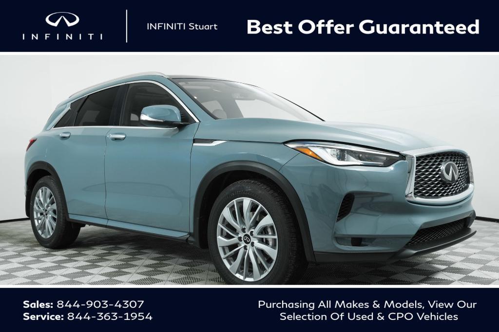 new 2025 INFINITI QX50 car, priced at $43,052