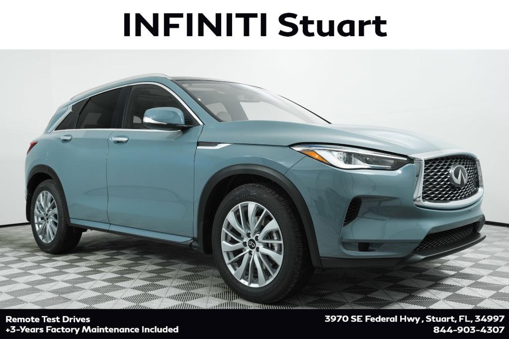 new 2025 INFINITI QX50 car, priced at $47,055