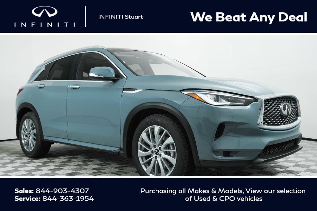 new 2025 INFINITI QX50 car, priced at $49,555