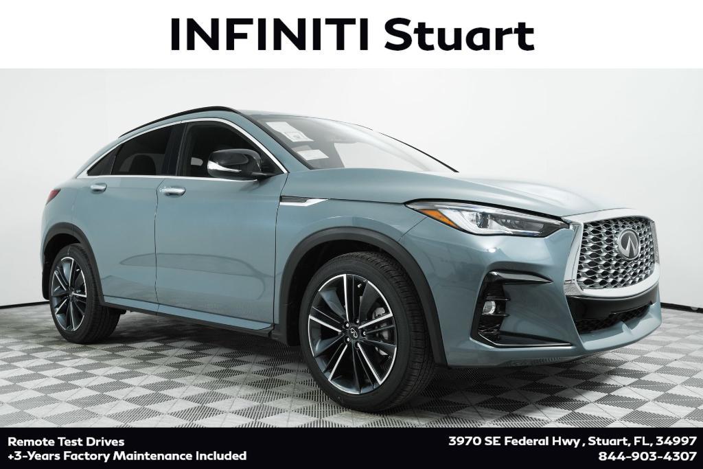 new 2025 INFINITI QX55 car, priced at $52,280
