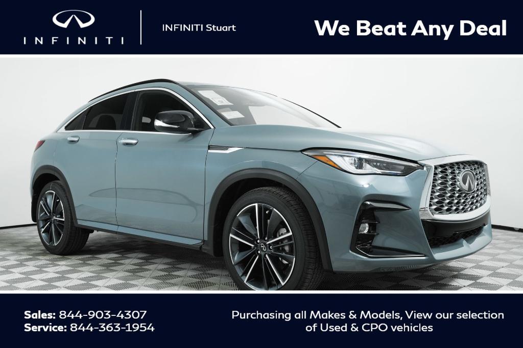 new 2025 INFINITI QX55 car, priced at $52,280