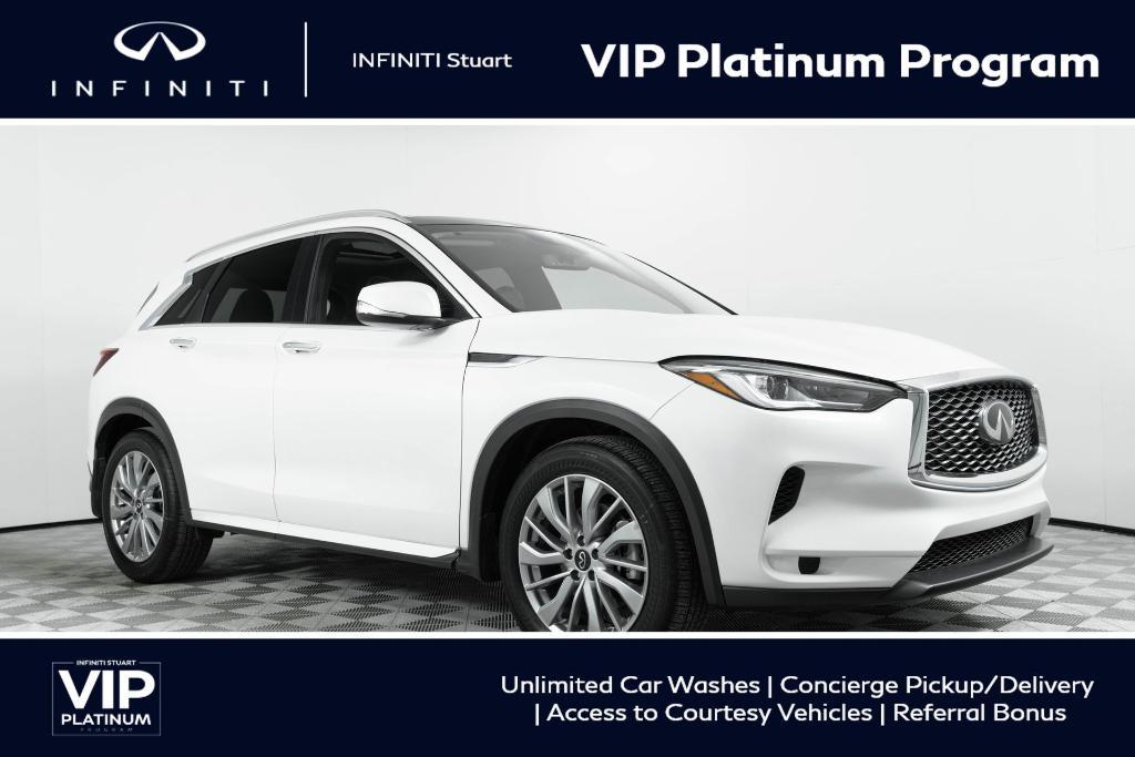 used 2025 INFINITI QX50 car, priced at $37,329