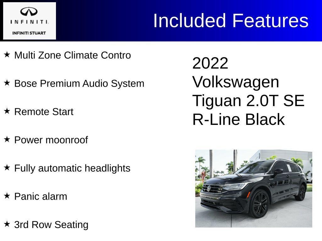 used 2022 Volkswagen Tiguan car, priced at $19,987
