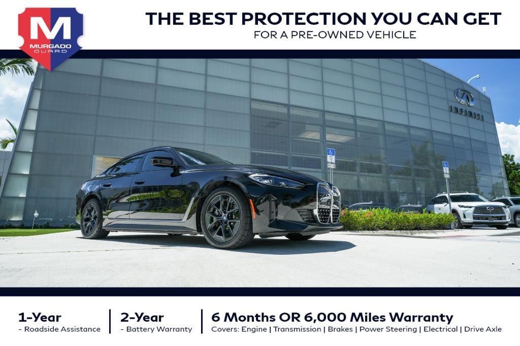 used 2023 BMW i4 Gran Coupe car, priced at $36,587