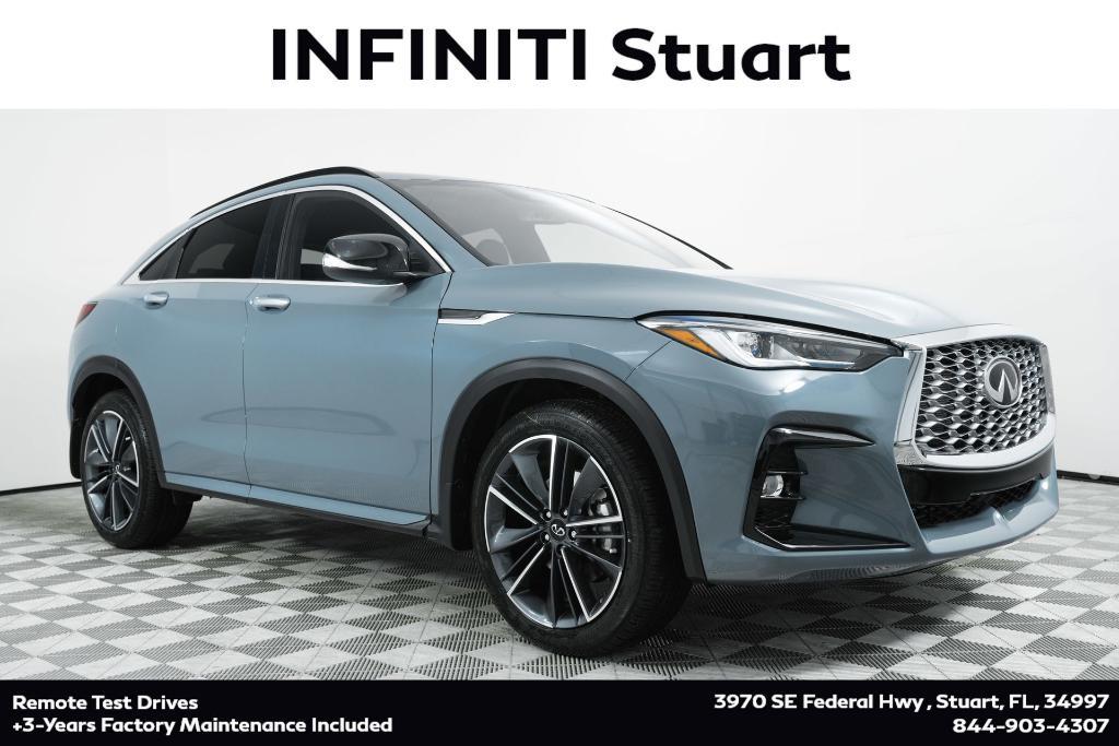 new 2025 INFINITI QX55 car, priced at $49,780