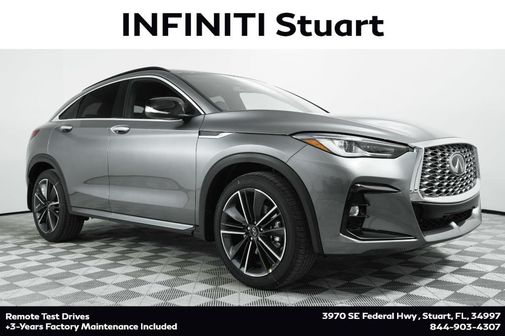 new 2025 INFINITI QX55 car, priced at $51,585