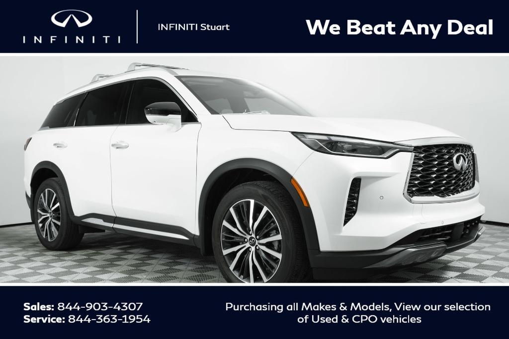 new 2025 INFINITI QX60 car, priced at $64,910