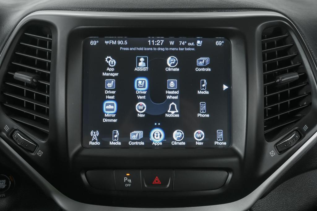 used 2018 Jeep Cherokee car, priced at $19,343