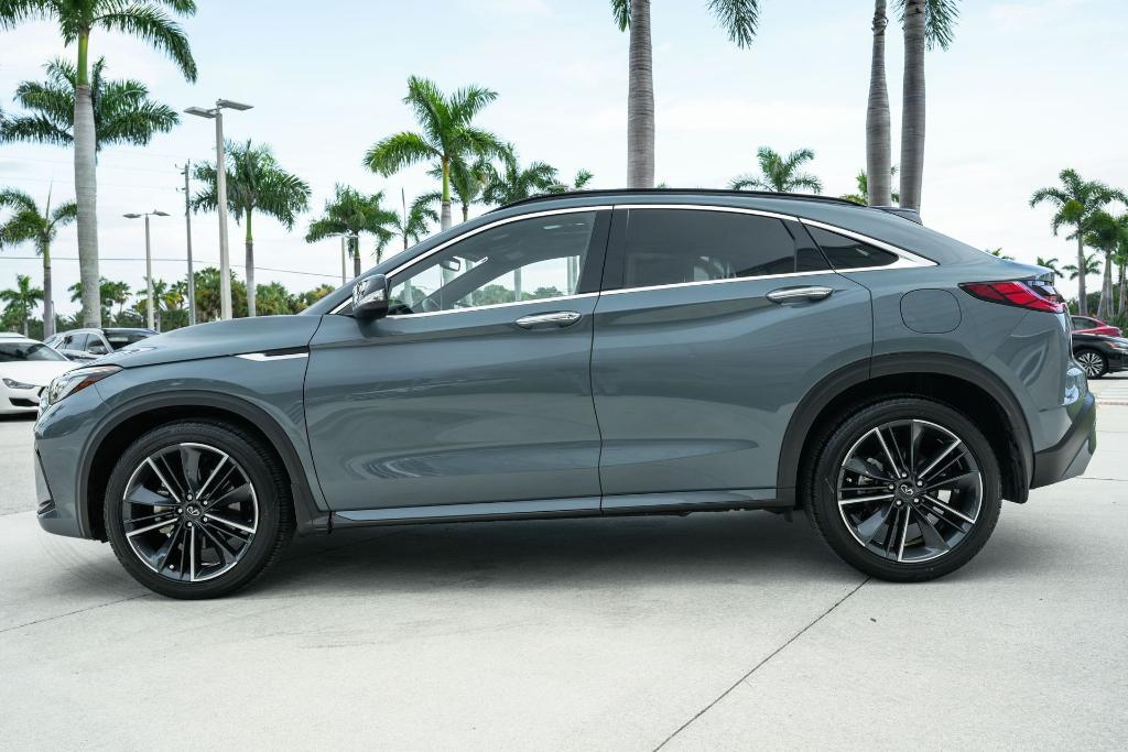 used 2025 INFINITI QX55 car, priced at $38,209