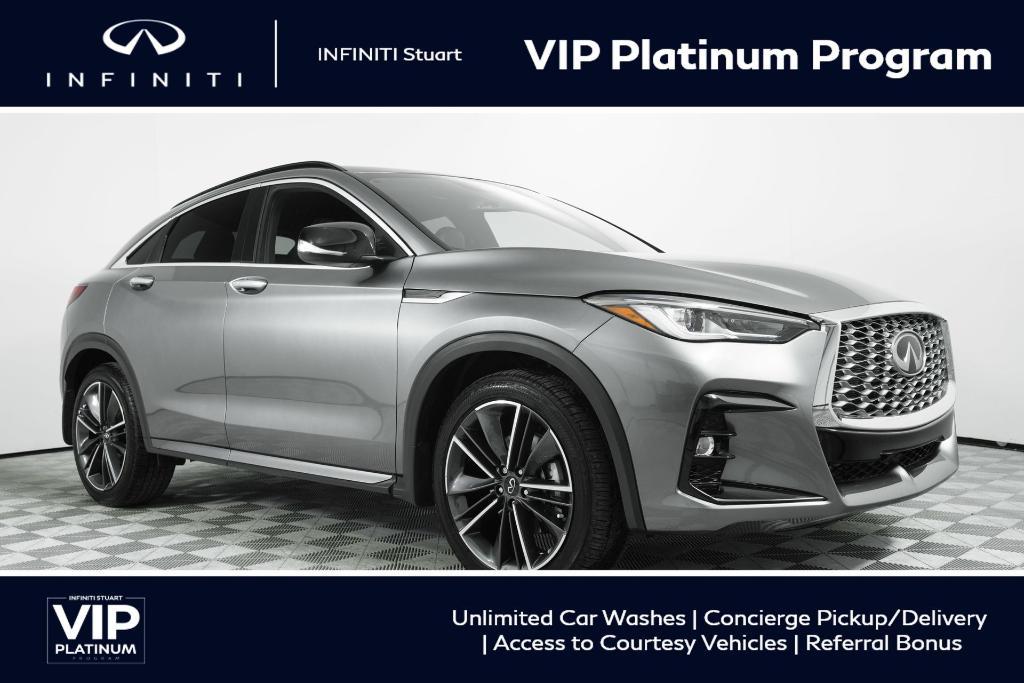 used 2025 INFINITI QX55 car, priced at $39,000