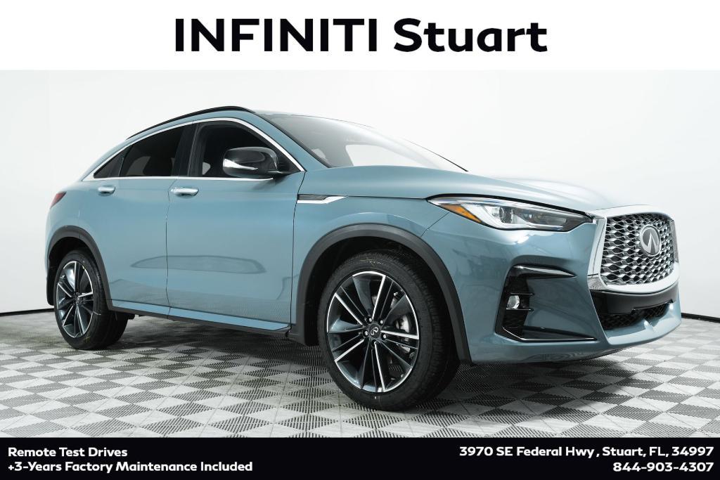 new 2025 INFINITI QX55 car, priced at $49,780