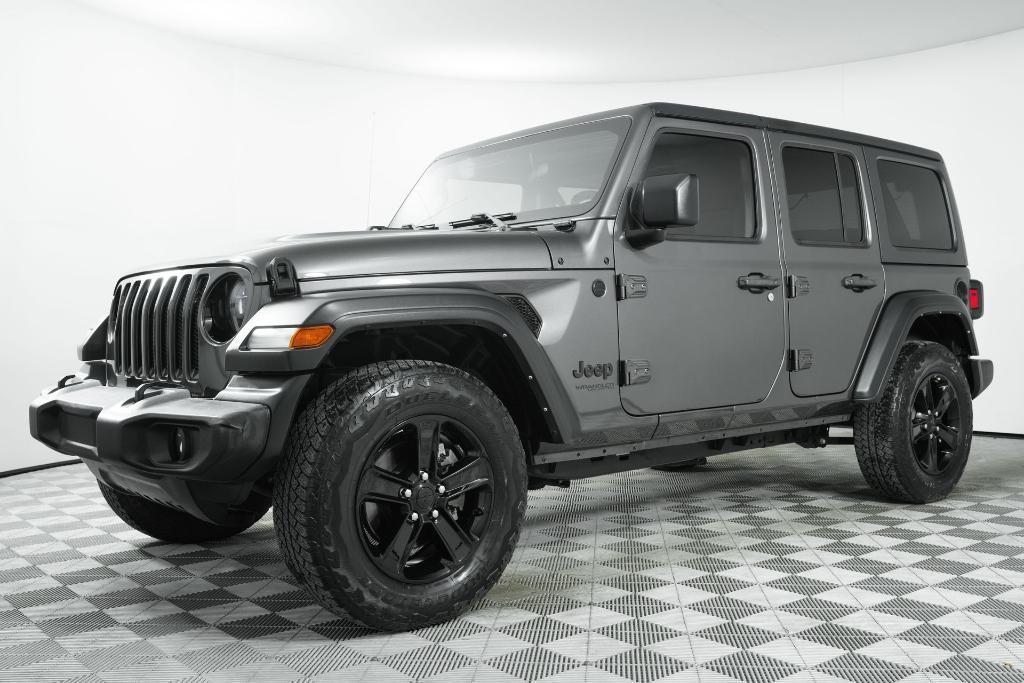 used 2021 Jeep Wrangler Unlimited car, priced at $32,290