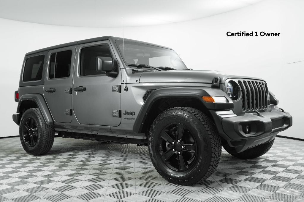 used 2021 Jeep Wrangler Unlimited car, priced at $32,290