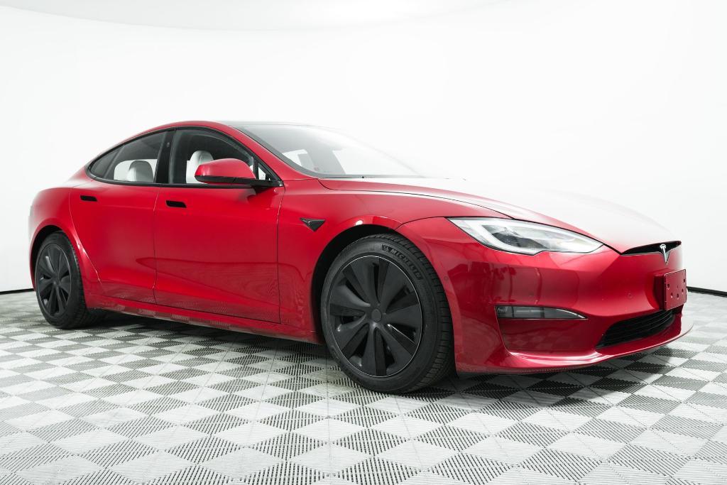 used 2021 Tesla Model S car, priced at $71,100