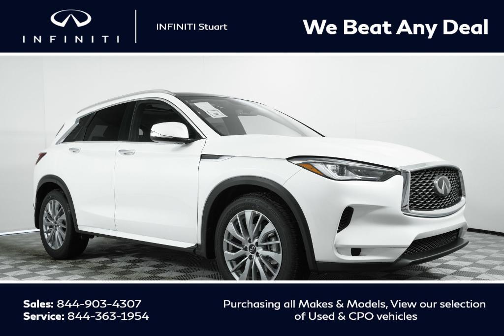 new 2025 INFINITI QX50 car, priced at $49,045