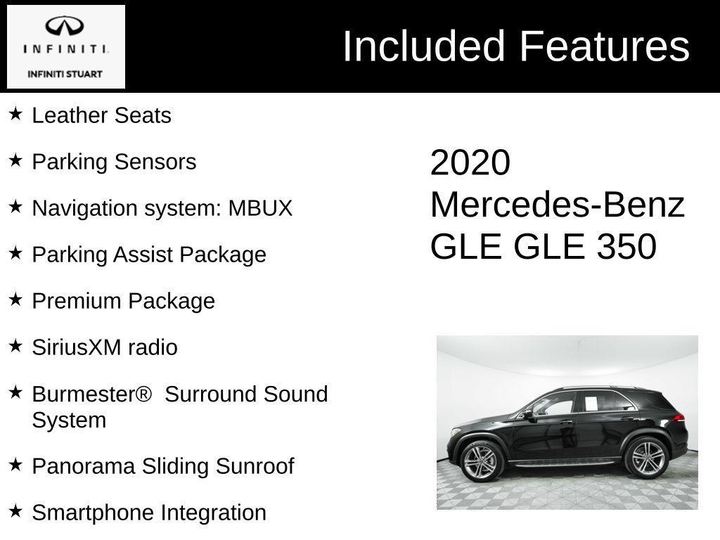 used 2020 Mercedes-Benz GLE 350 car, priced at $31,033