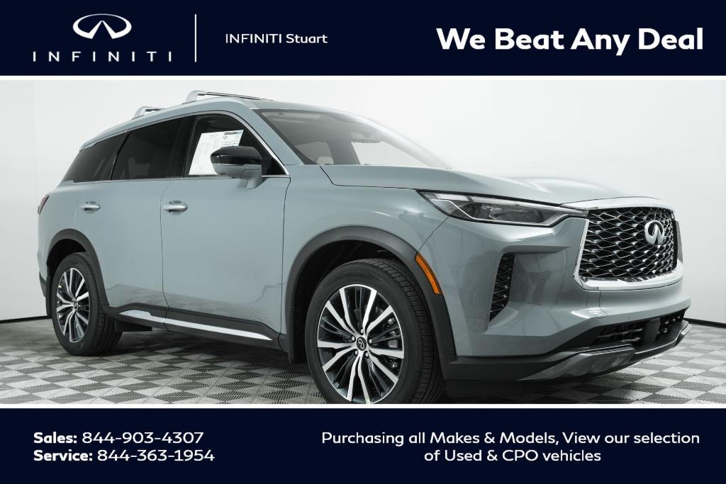 new 2025 INFINITI QX60 car, priced at $64,810