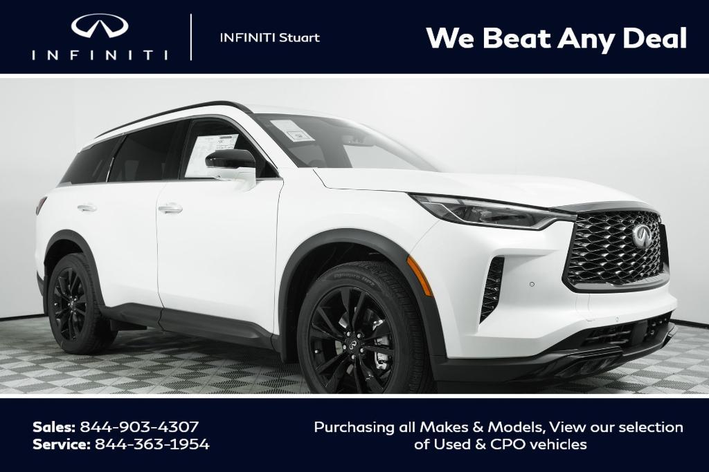 new 2025 INFINITI QX60 car, priced at $60,480