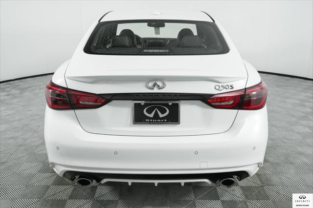 new 2024 INFINITI Q50 car, priced at $59,845