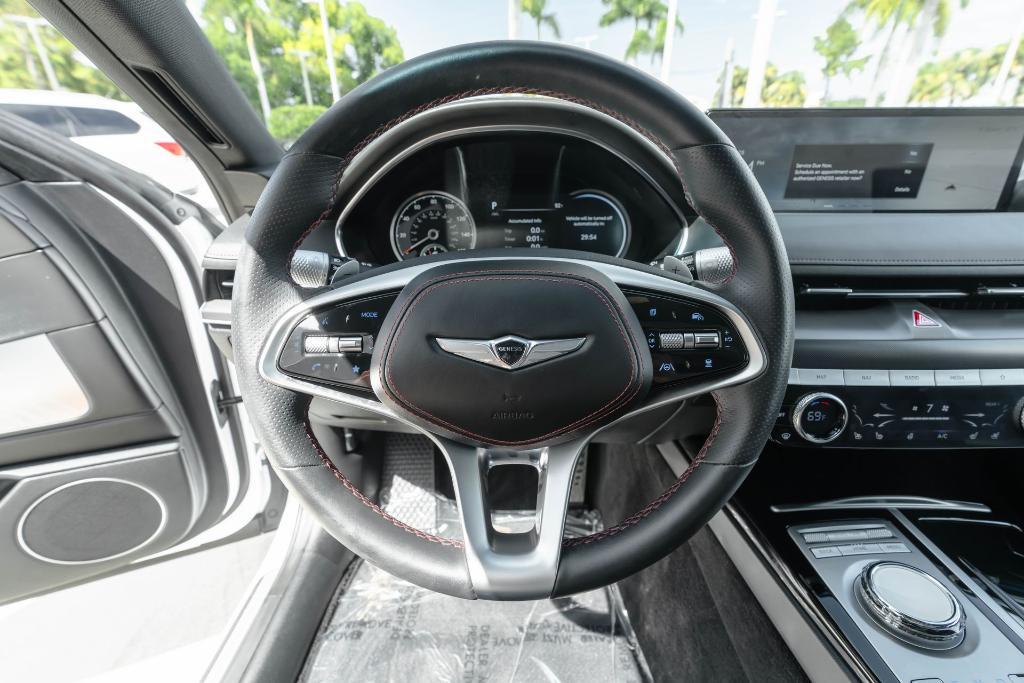 used 2024 Genesis G80 car, priced at $47,370