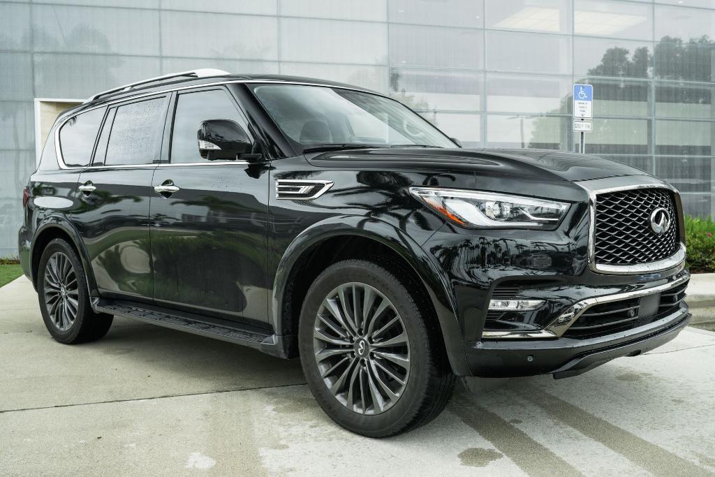 used 2023 INFINITI QX80 car, priced at $49,495