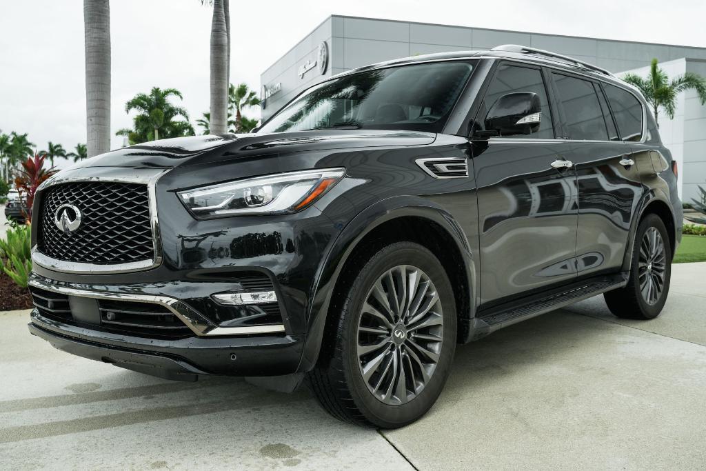 used 2023 INFINITI QX80 car, priced at $49,495