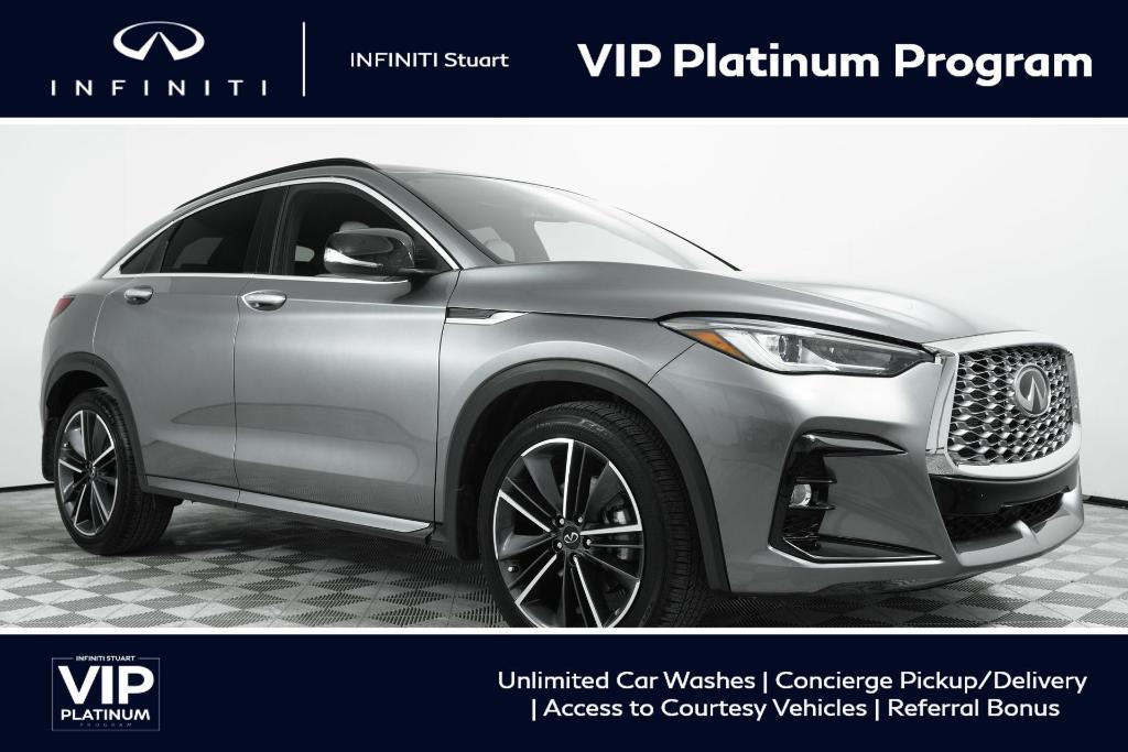 used 2025 INFINITI QX55 car, priced at $40,631