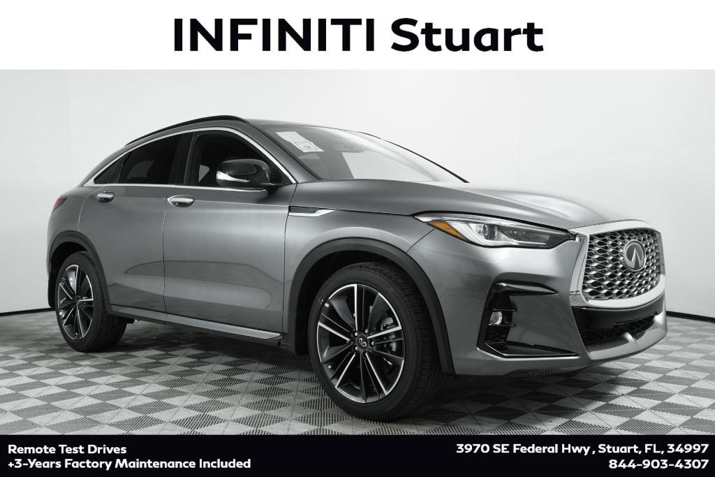 new 2025 INFINITI QX55 car, priced at $51,585