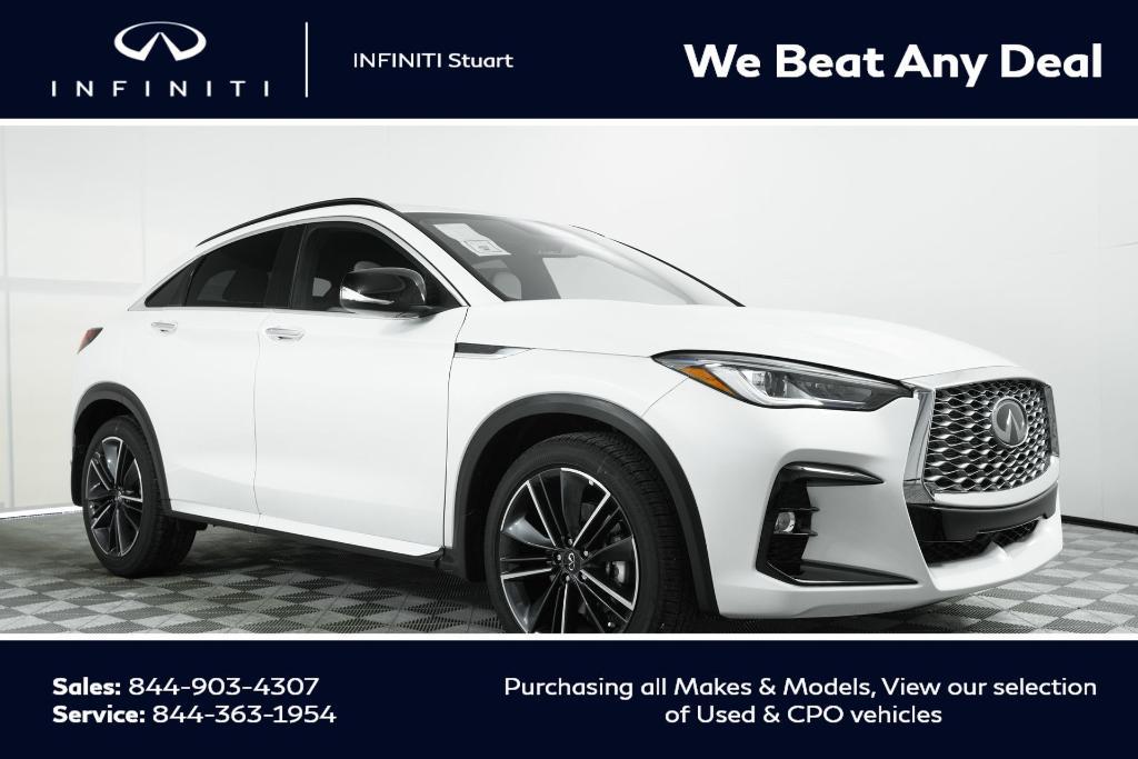 new 2025 INFINITI QX55 car, priced at $52,485